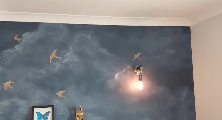 Wall Light Installation in Letchworth by Solaris Contracts