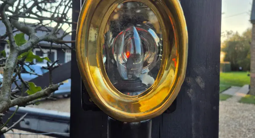 Coach Light Installation Near Hitchin by Solaris Contracts